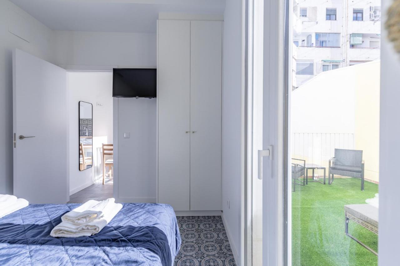 Marvellous Apt With A Large Private Terrace Valencia Exterior photo
